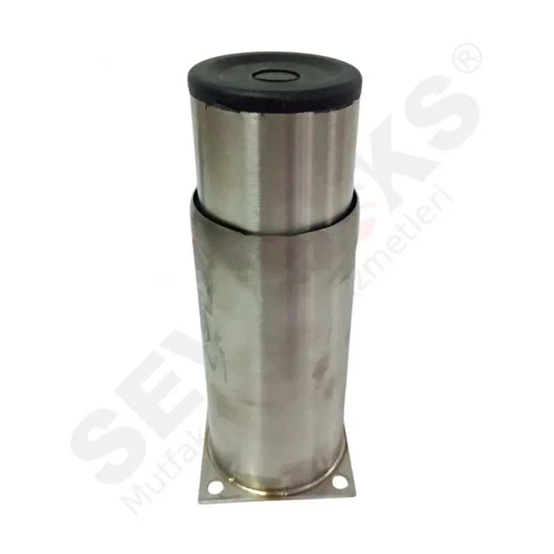 İnoksan Makinelerde Kullanılan Metal Ayarlanır Boru Tip Ayak  Q60 Çapında