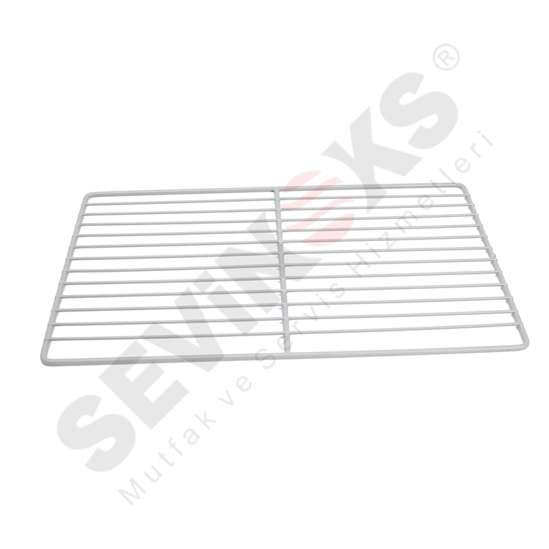 RAF IZGARASI, GRİ PVC KAPLI, 460x325mm