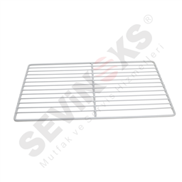 RAF IZGARASI, GRİ PVC KAPLI, 460x325mm
