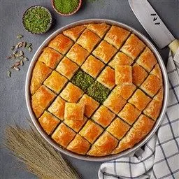 Pistazien Baklava Mit Wenig Zucker (0,5 Kg)