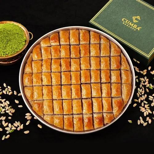 Cevizli Baklava Tepside (2KG + TEPSI (45-50 Dilim))