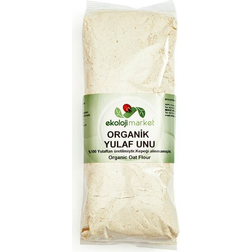 Ekoloji Organik Bebek Tam Yulaf Unu 250 Gr
