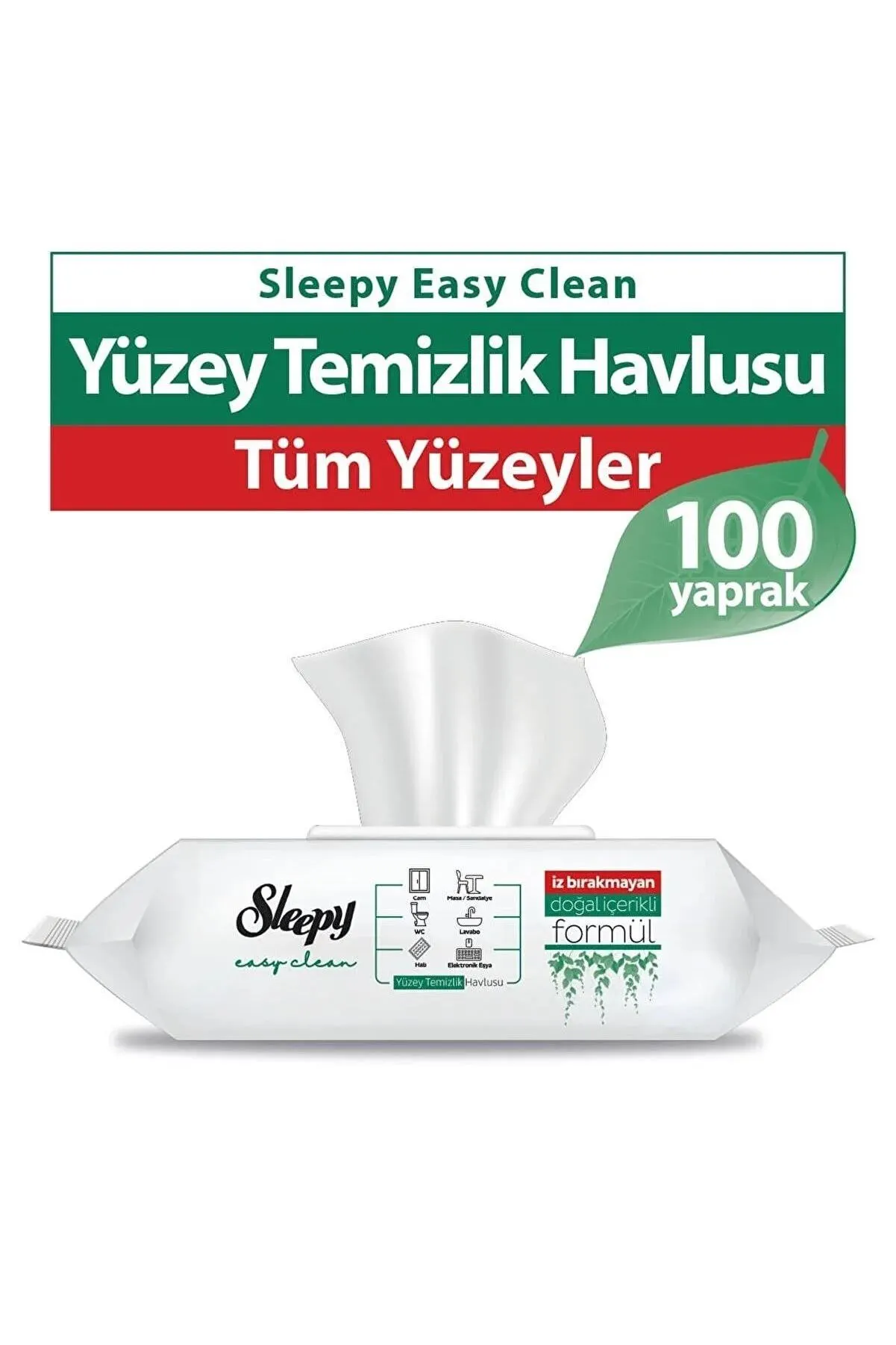 Sleepy Yüzey Temizlik Havlusu 100 Yaprak