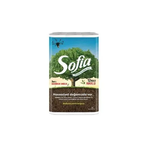 SOFIA KAGIT HAVLU 12 LI 