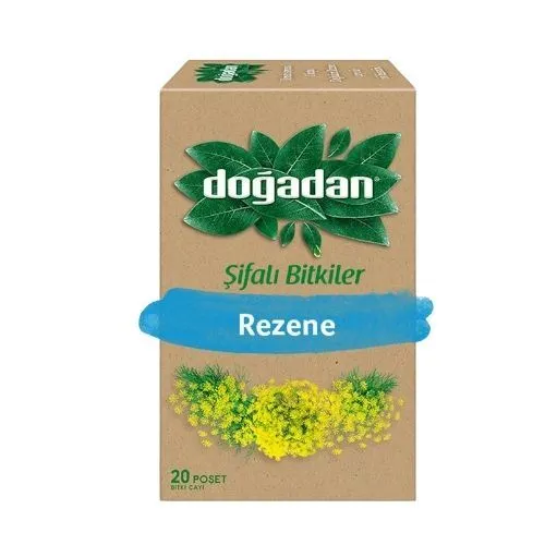 Doğadan Bitki Çayı Şifalı Rezene Çay 20 Adet
