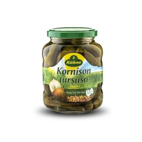 Kühne Alman Tipi Turşu Kornişon 350 Gr