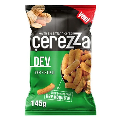 Çerezza Dev Boy Yer Fıstıklı Cips