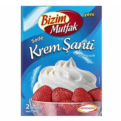 Bizim Mutfak Krem Şanti 2'li 150 Gr