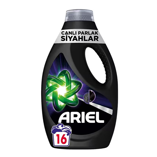 Ariel Canlı Siyah Sıvı Deterjan 16 Yıkama