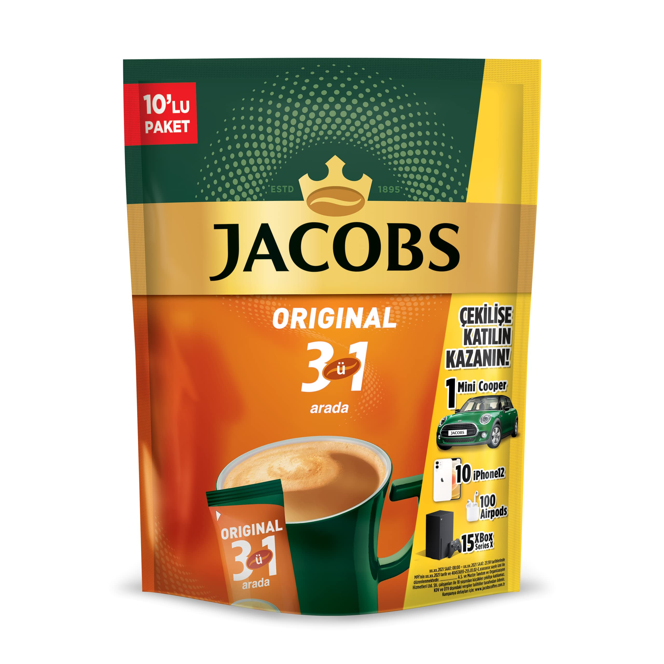 JACOBS 3 IN 1 INS MIX ECO 16GR 10LU