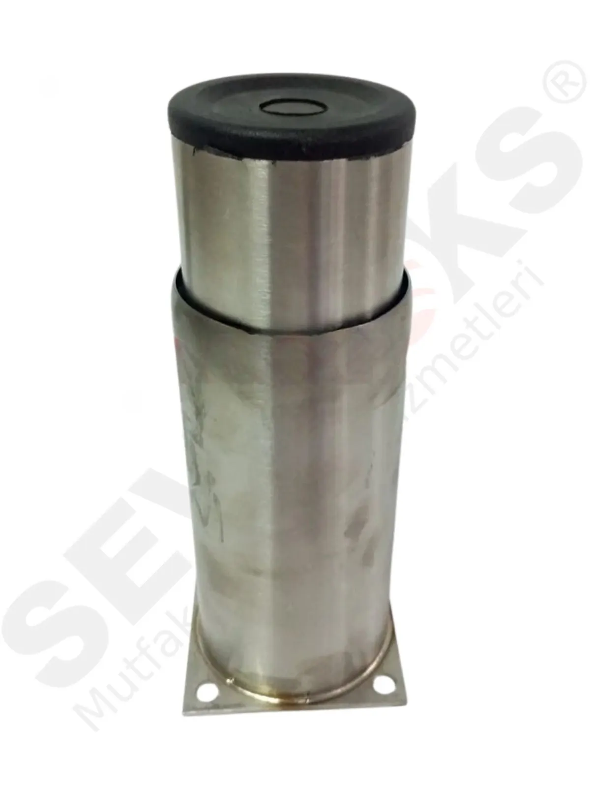 İnoksan Makinelerde Kullanılan Metal Ayarlanır Boru Tip Ayak  Q60 Çapında