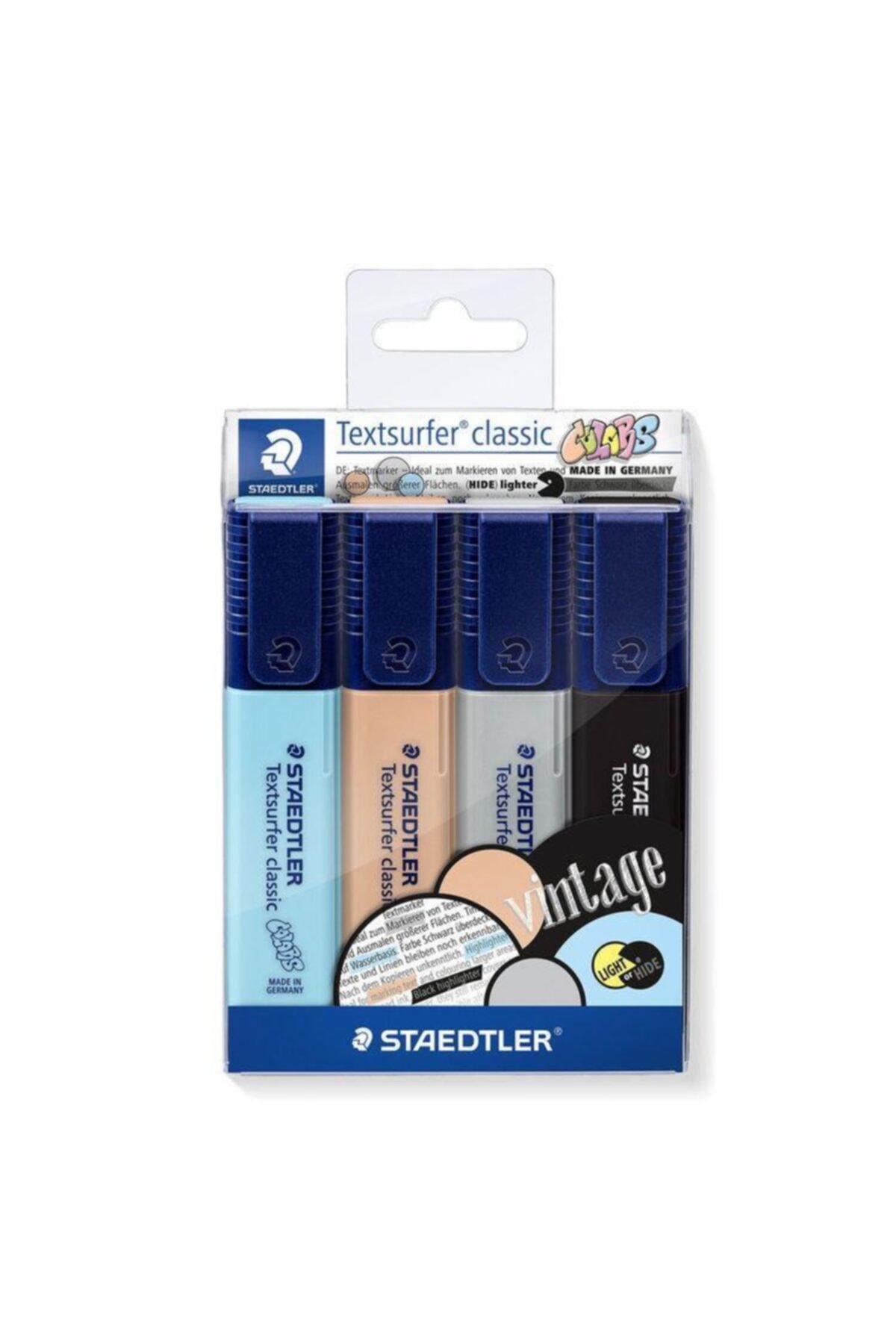 STAEDLER 364 FOSFORLU KALEM 4'LÜ PASTEL