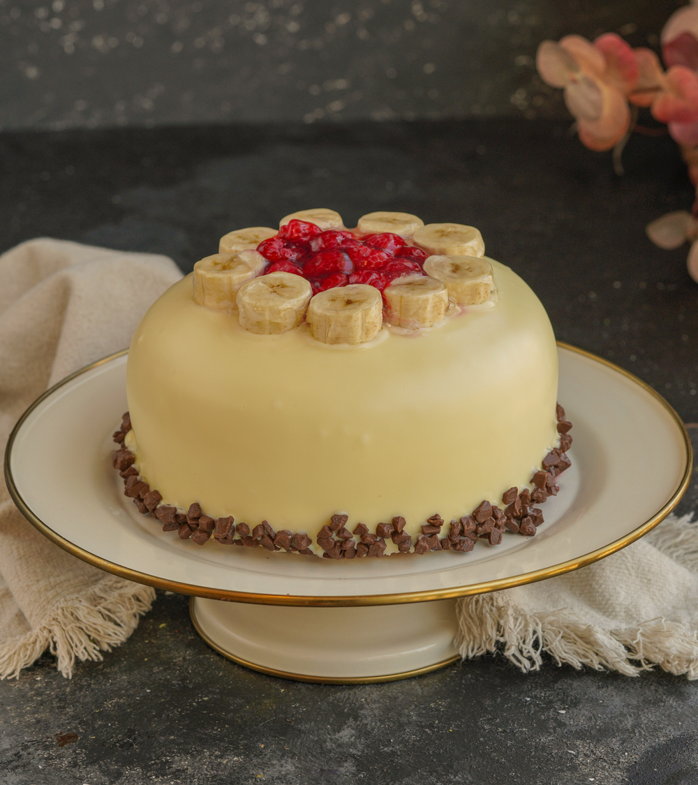 YAŞ PASTA MUZLU FRAMBUAZLI NO:3