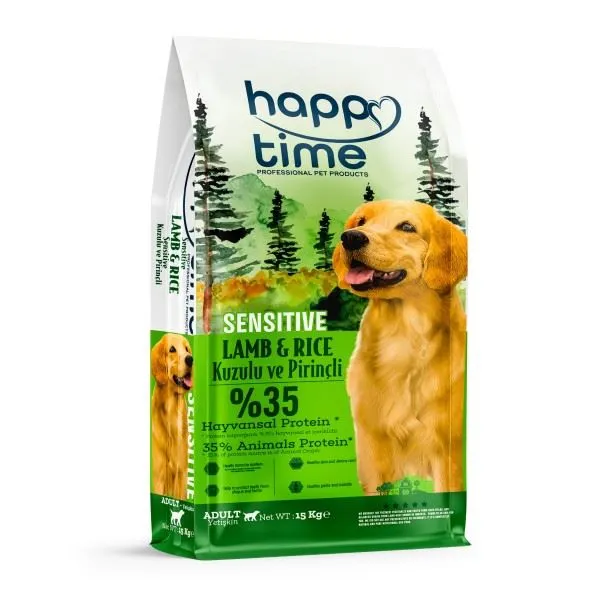 HAPPY TIME ADULT DOG LAMB & RICE 15 KG
