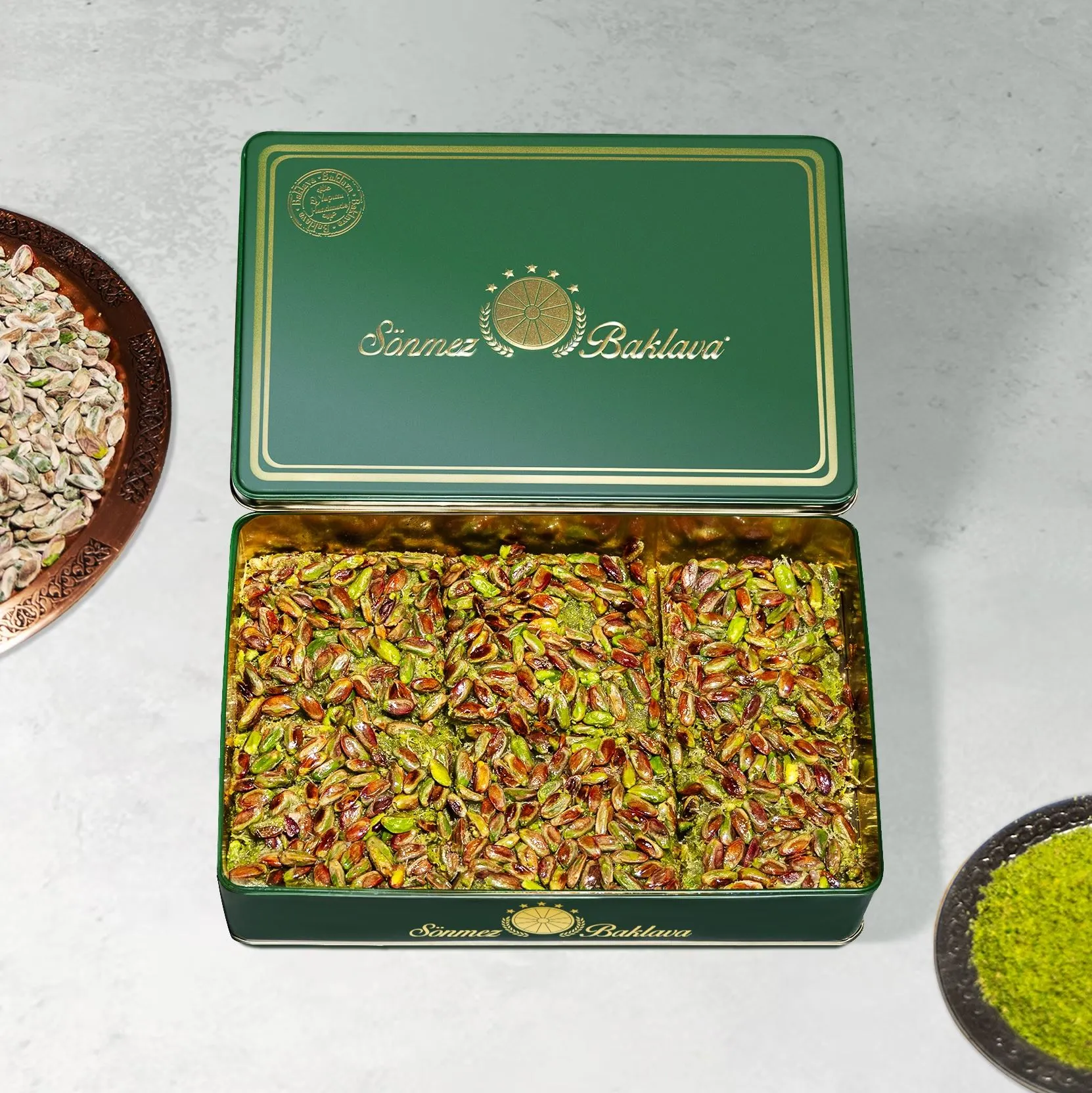 Ballı Kadayif mit Pistazien (0,5 Kg)