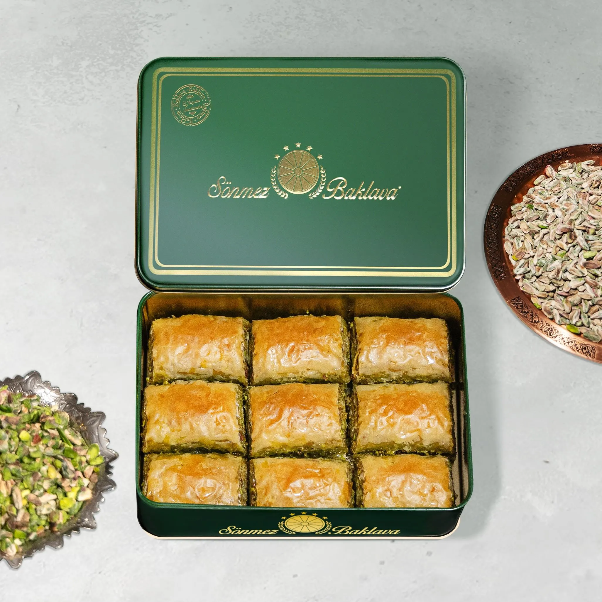 Dürüm Baklava mit Pistazien (0,5 Kg)