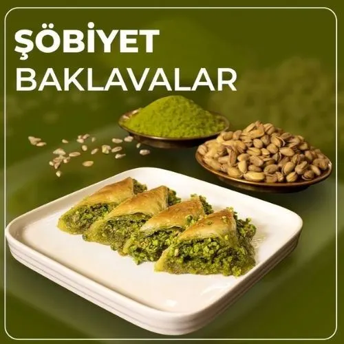 Şöbiyet Baklavalar: Geleneksel Lezzetin İnceliği  Cumba Baklava’nın en özel tariflerinden şöbiyet baklava çeşitleri