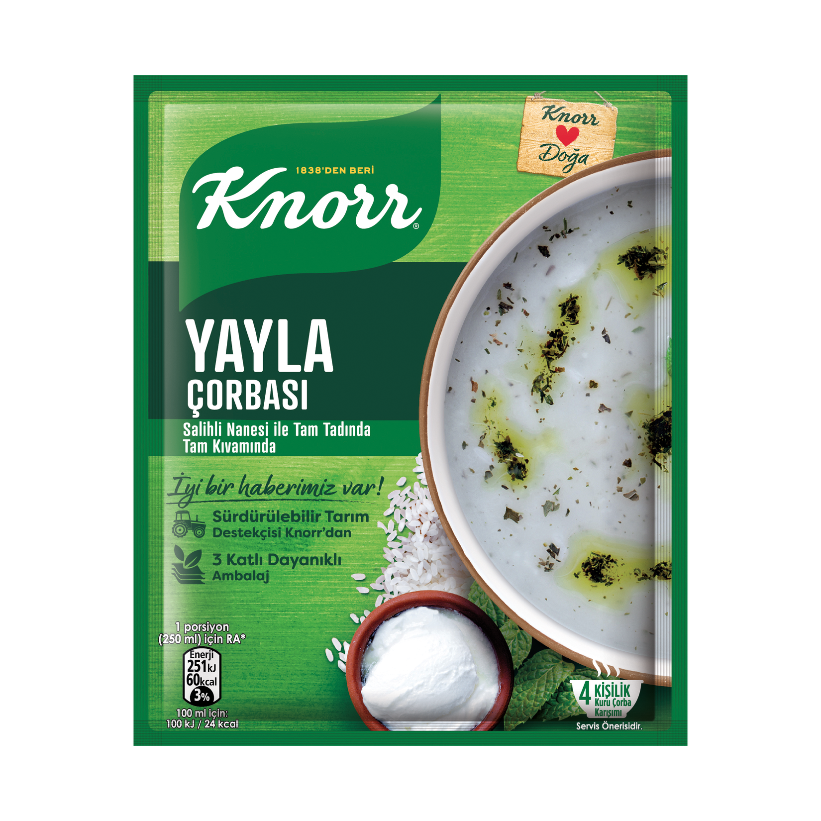 KNORR CORBA YAYLA 72GR