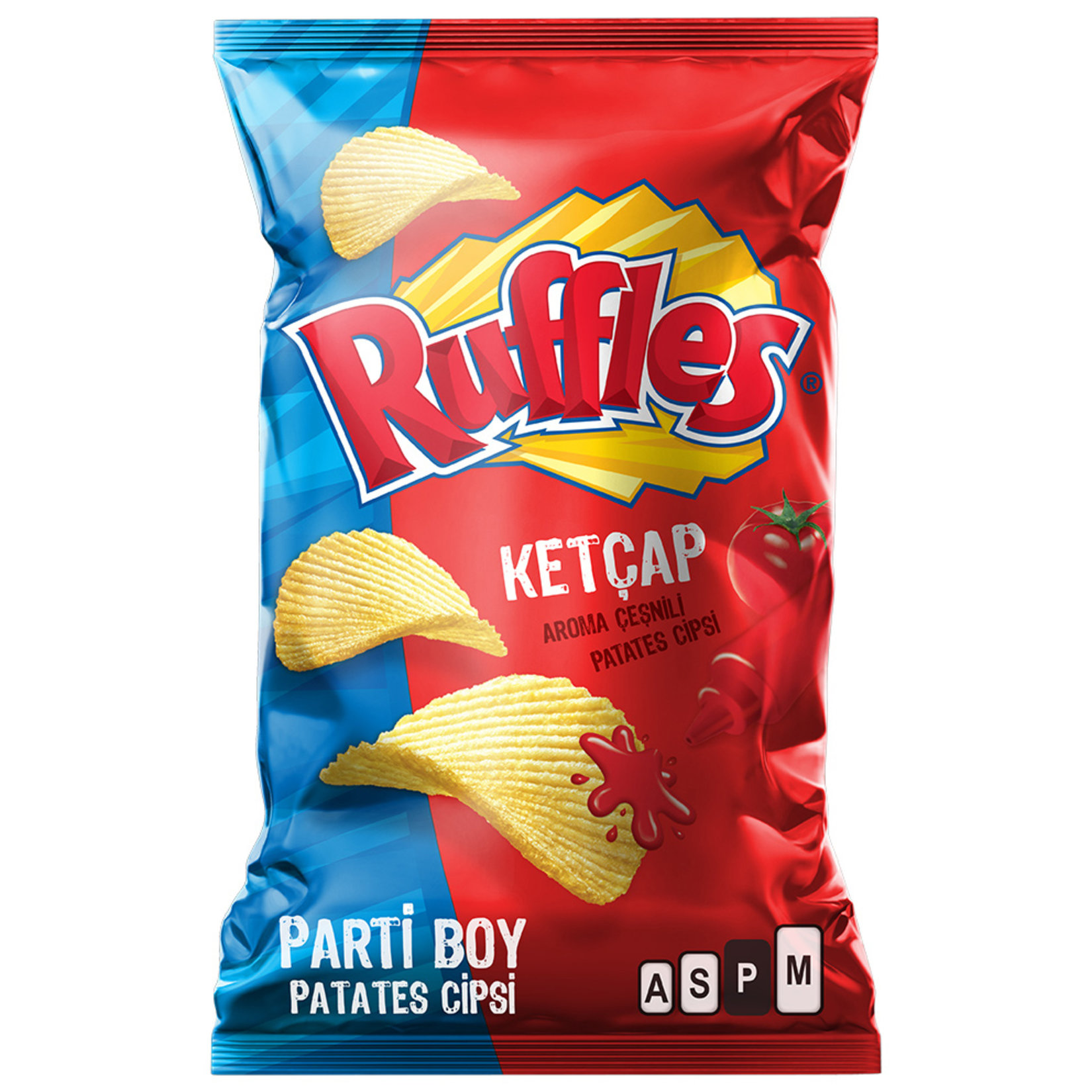 RUFFLES KETCAP PARTI BOY 130GR