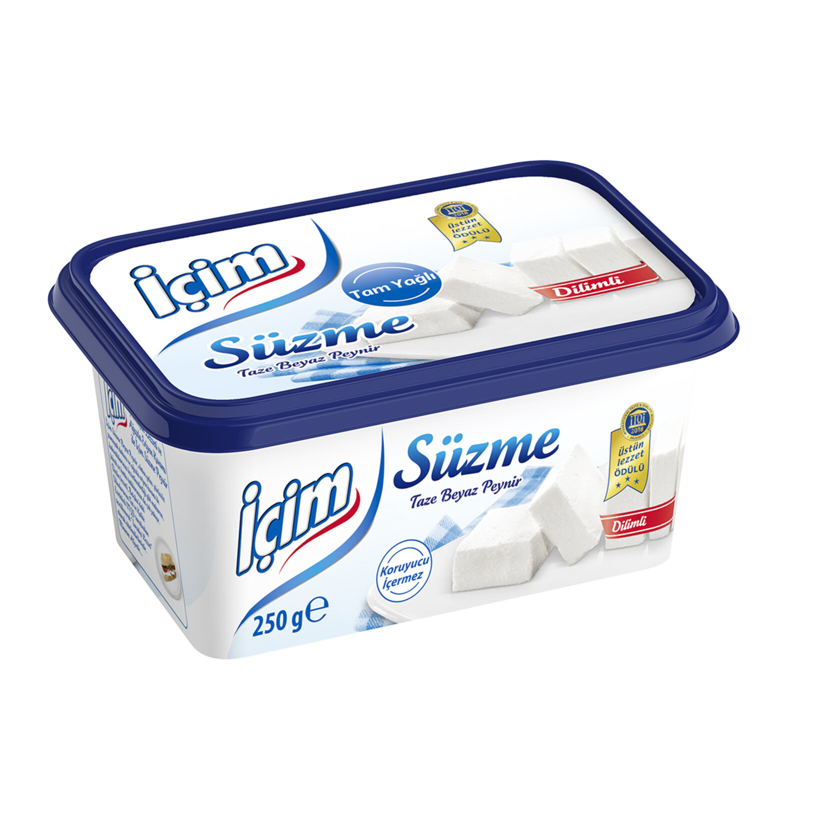 ICIM TAM YAGLI SUZME BEYAZ PEYNIR 250GR