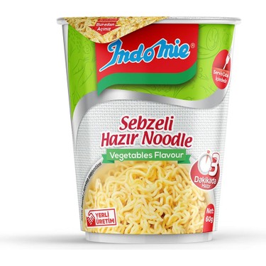 INDOMI BARDAK MAKARNA SEBZELI 60 GR