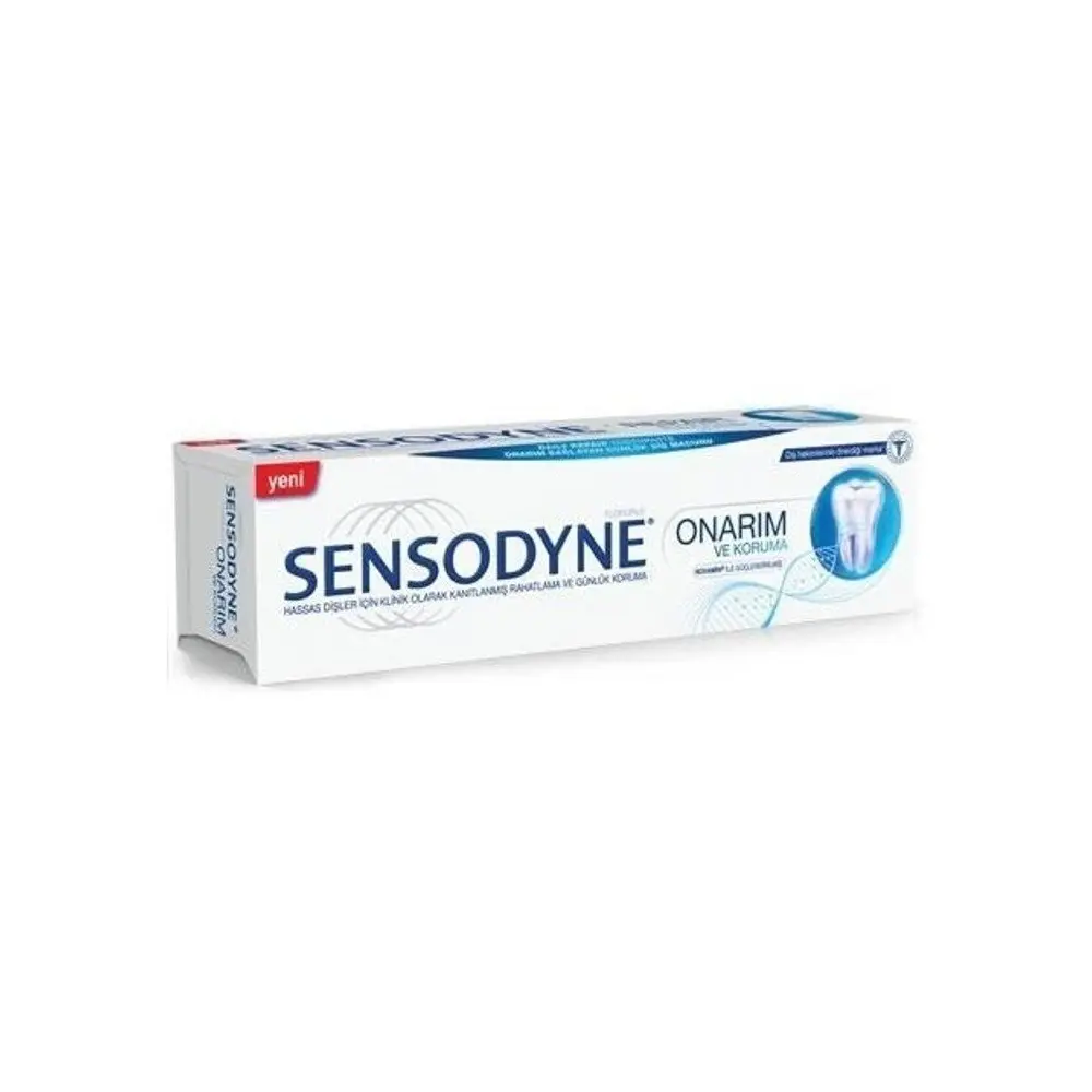 SENSODYNE D.MACUNU ONARIM&KORUMA BEYAZ. 75ML