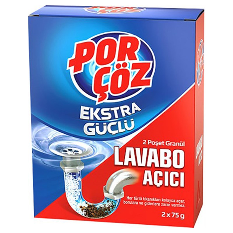 PORCOZ LAVABO ACICI TOZ GRANUL 2X50GR