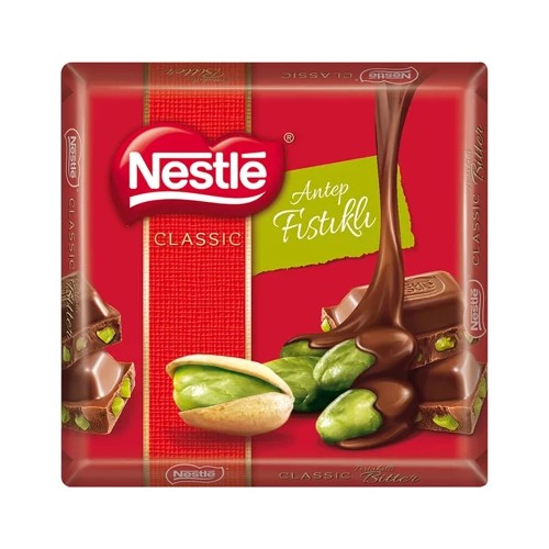 NESTLE CLASSIC TAM FISTIKLI KARE 60 GR