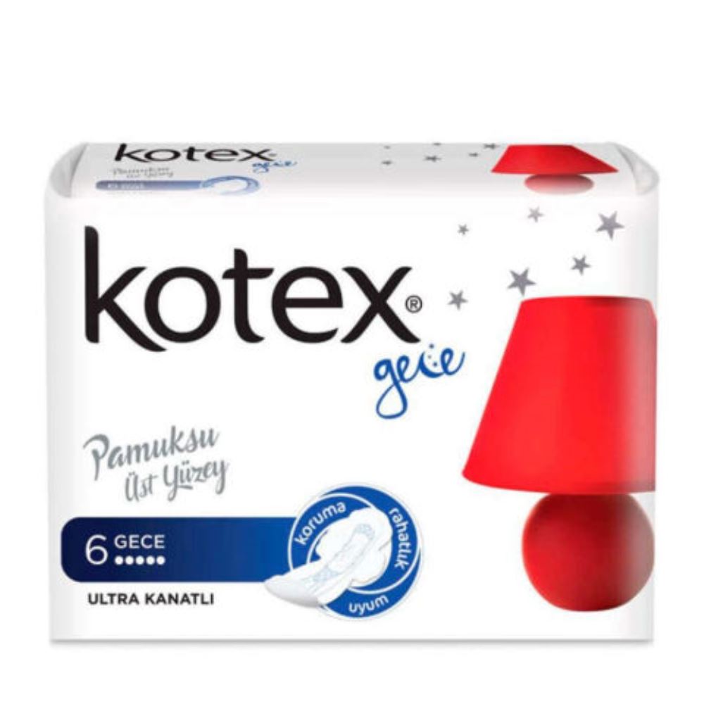 KOTEX ULTRA SINGLE GECE 6LI