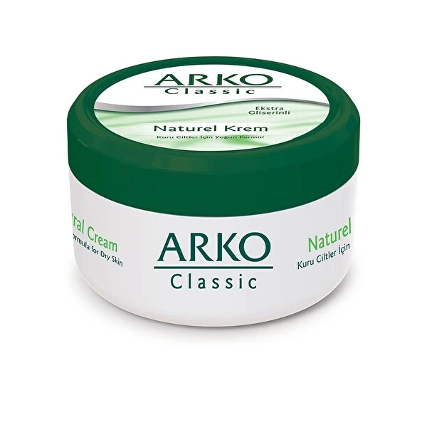 ARKO CLASSIC NATUREL KREM 250ML ARKO CLASSIC NATUREL KREM 250ML