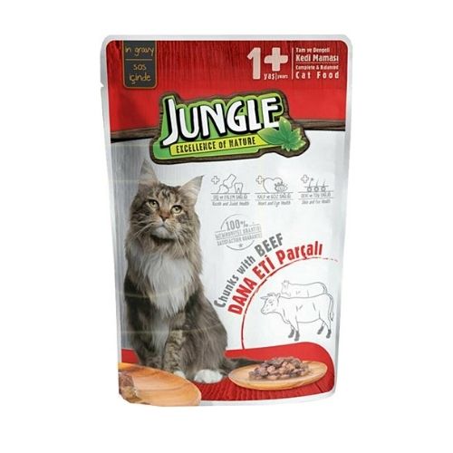 PT JUNGLE POUCH YETISKIN KEDI DANA ETI PAR.100GR