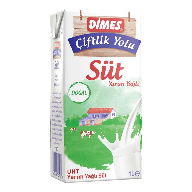 DIMES SUT 1LT YARIM YAGLI