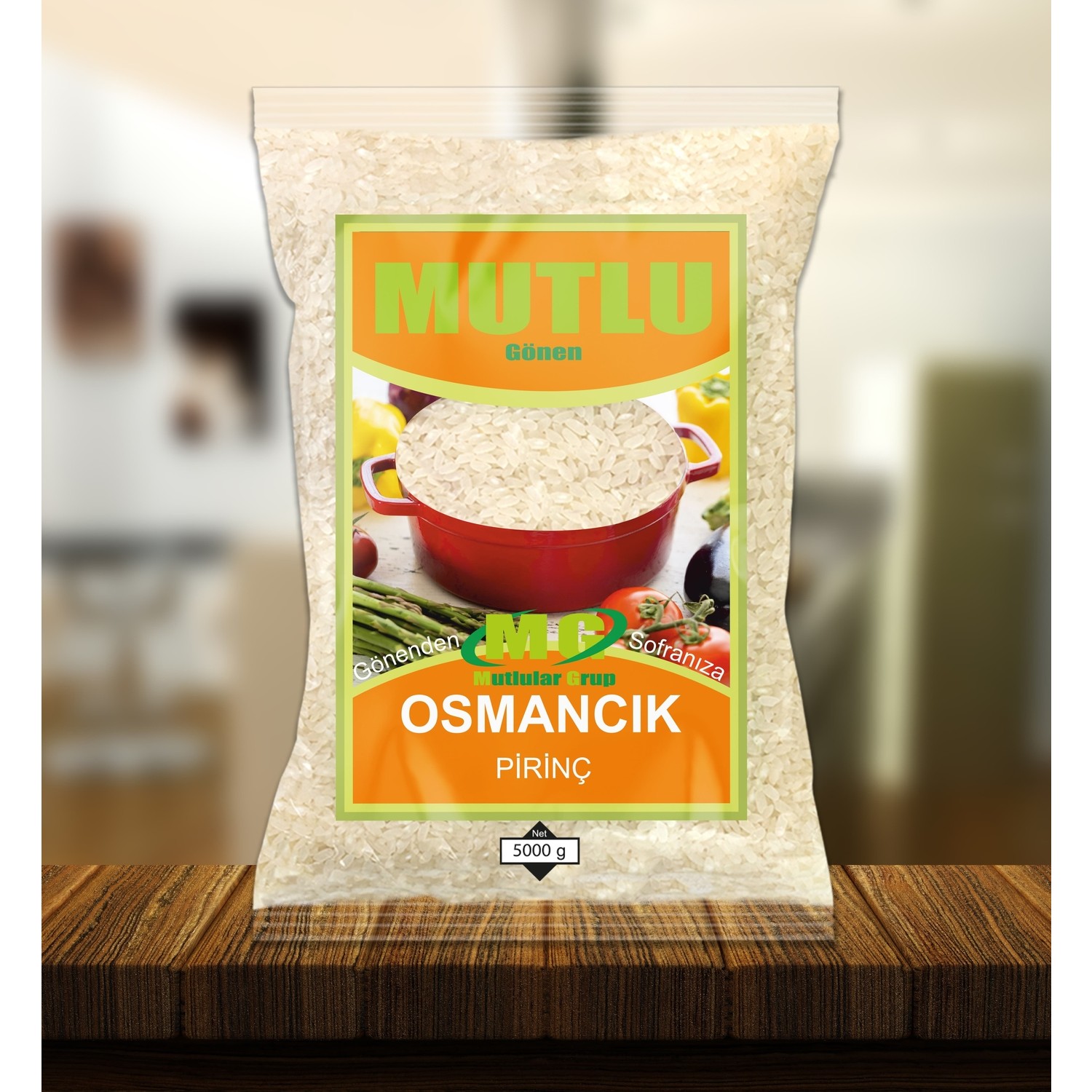 MUTLU OSMANCIK PIRINC 5KG