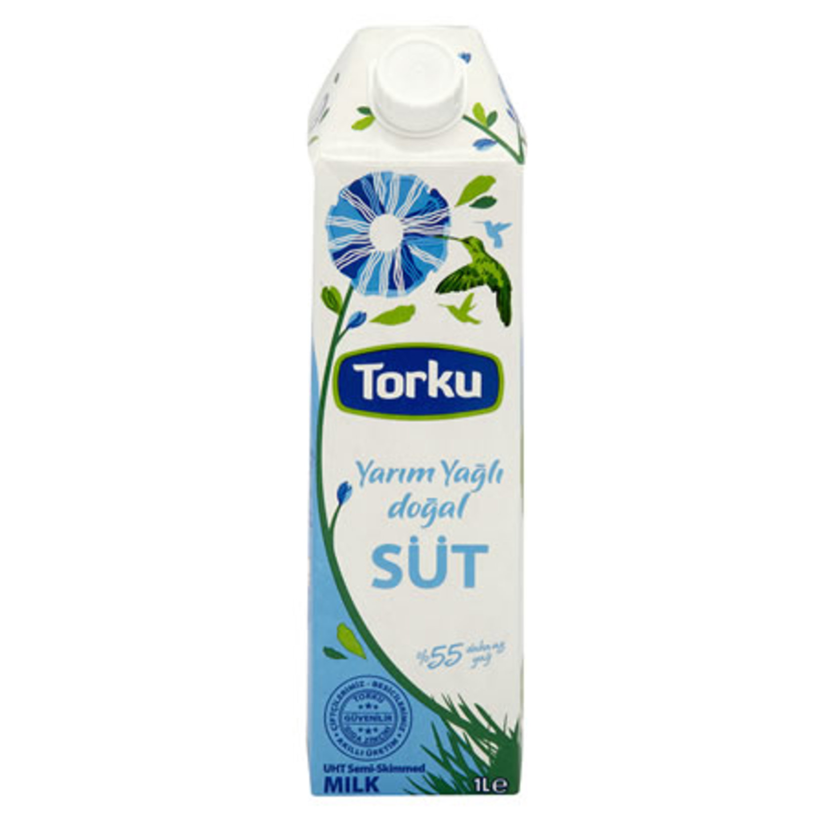 TORKU SUT YARIM YAGLI 1LT