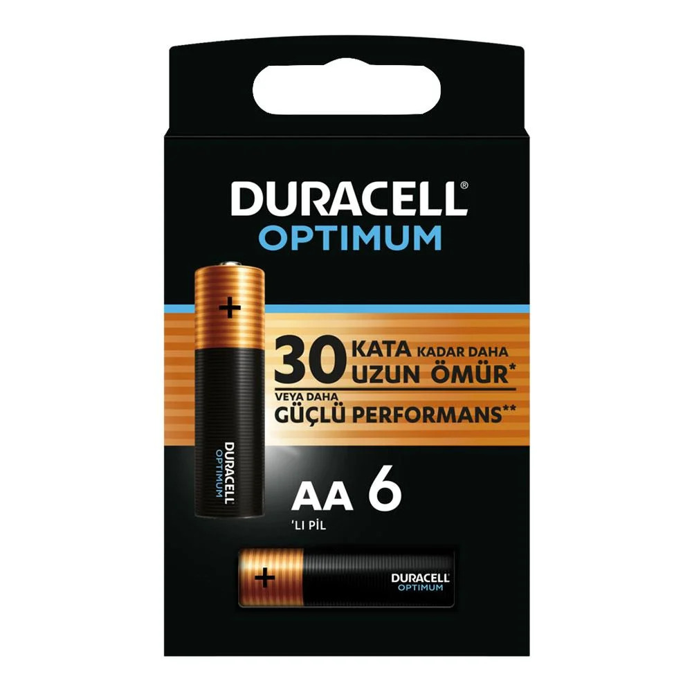 DURACELL OPTIMUM KALEM PIL 6LI AA