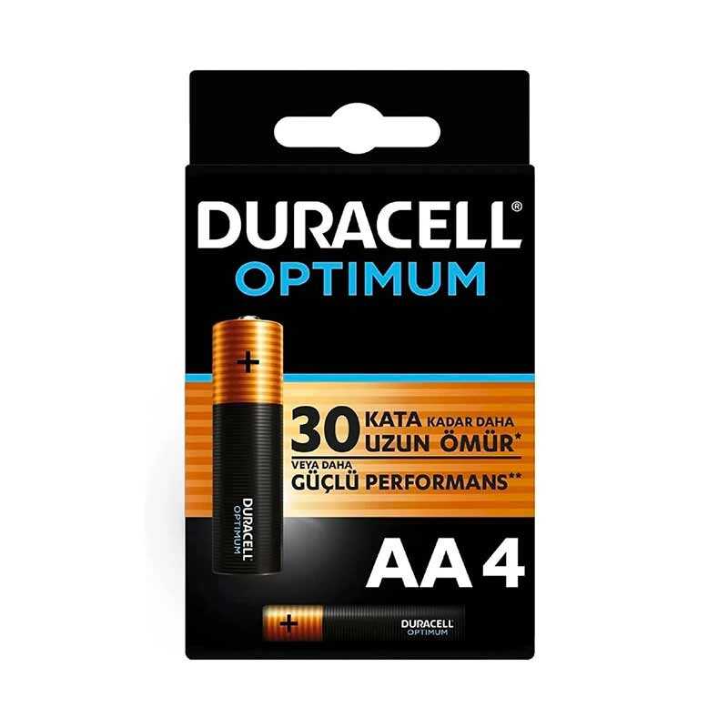 DURACELL OPTIMUM KALEM PIL 4LU AA