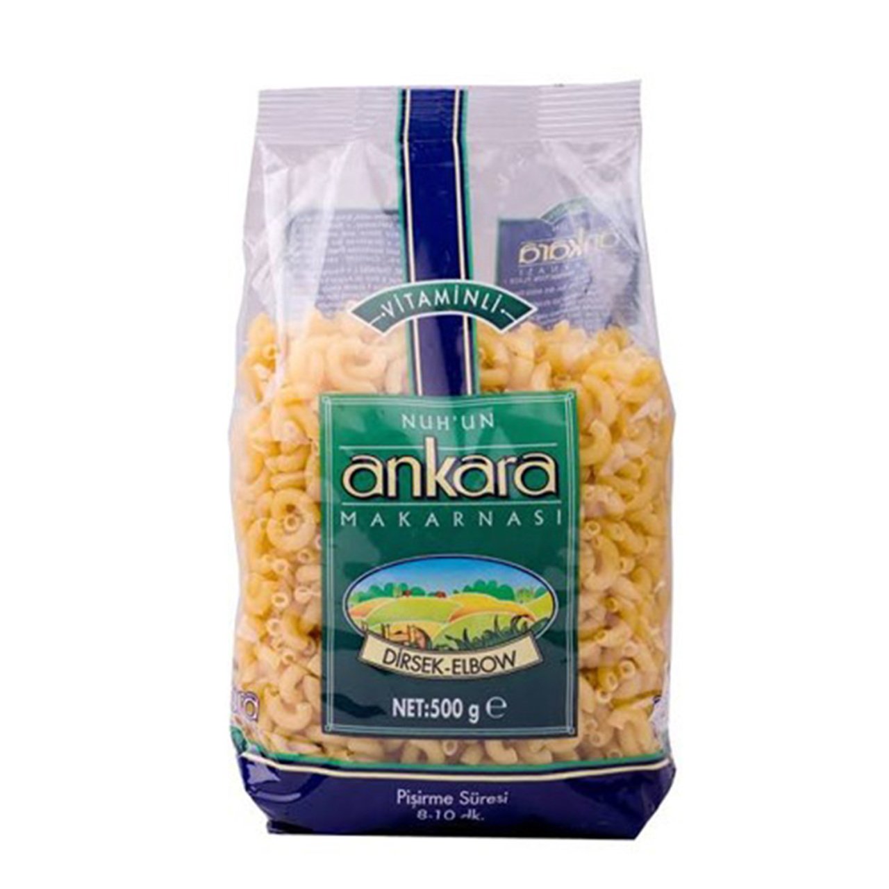 ANKARA VITAMINLI MAKARNA DIRSEK 500GR