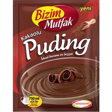 BIZIM 6353-1 MUTFAK TOZ PUDING KAKAOLU 132GR