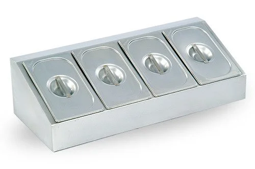 İnoksan RG3014 Garnitür Ünitesi GN1/4x100mm 3ad. Kaplı (550x300x200)