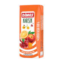 Dimes Karışık Meyve Suyu Cam Şişe 200 Ml