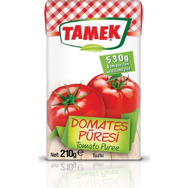 Tamek Domates Püresi 210 Gr Tetra