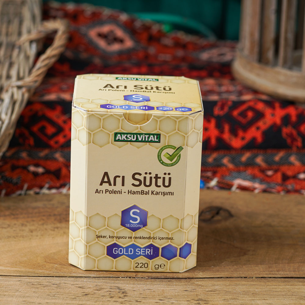 AKSU VİTAL ARI SÜTÜ 220 GR