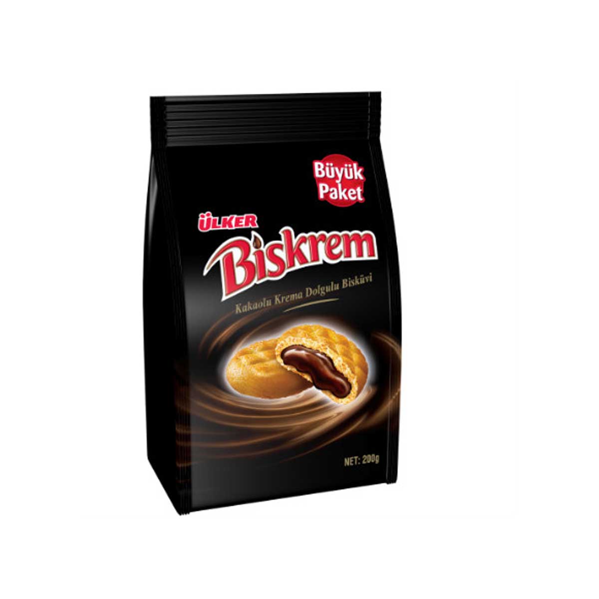 Ülker Biskrem Kakao Dolgulu Bisküvi