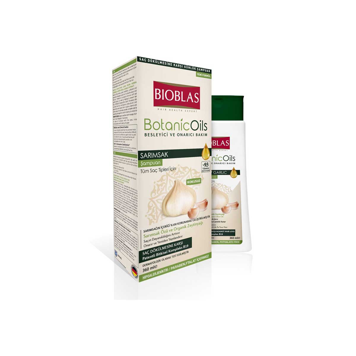 Bioblas Şampuan Sarımsaklı 360 Ml