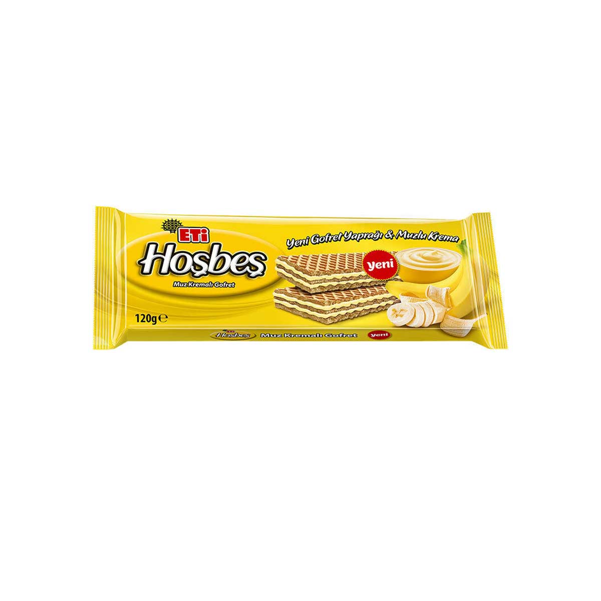 Eti Hoşbeş Muzlu Gofret 120 Gr