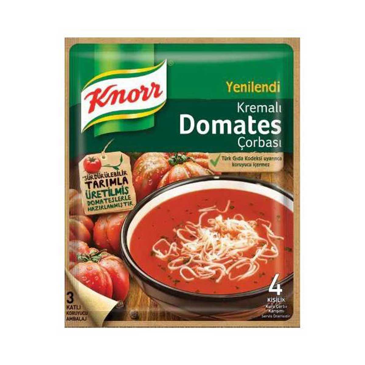Knorr Hazır Kremalı Domates Çorbası 69 Gr