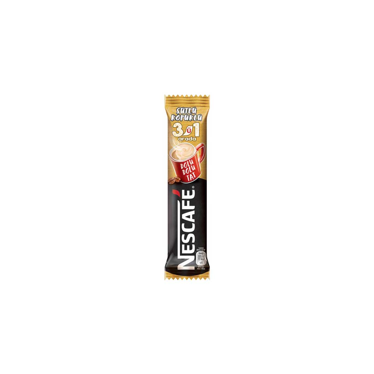 Nescafe 3'ü1 Arada Sütlü Köpüklü 17,4 Gr