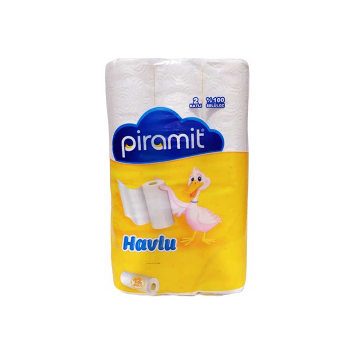 PIRAMIT EKO KAGIT HAVLU 12 LI
