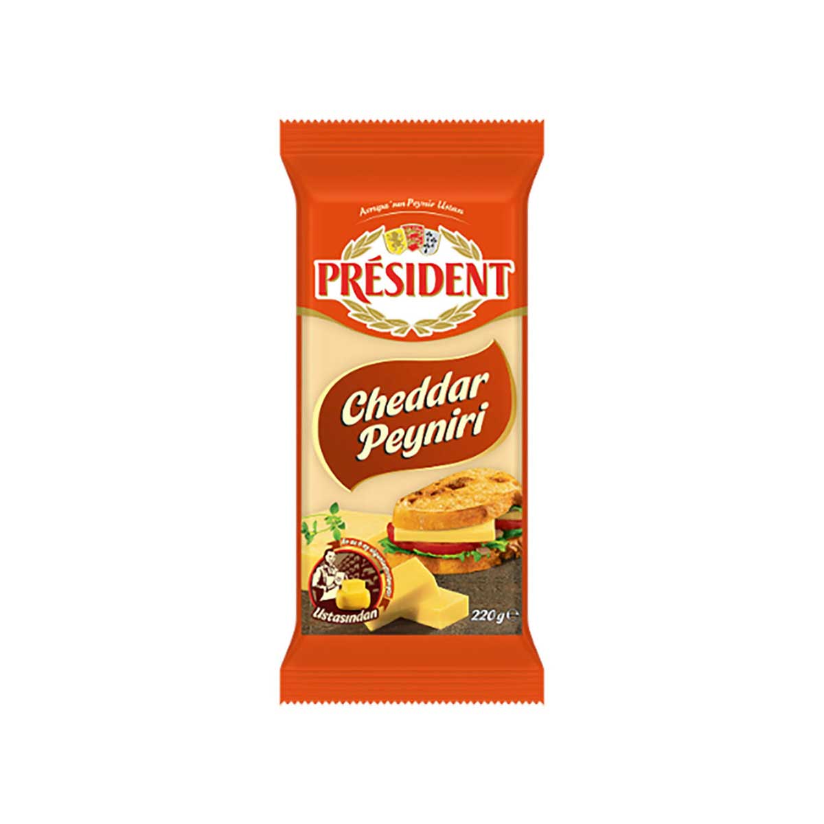 PRESIDENT 220GR CHEDDAR PEYNIRI