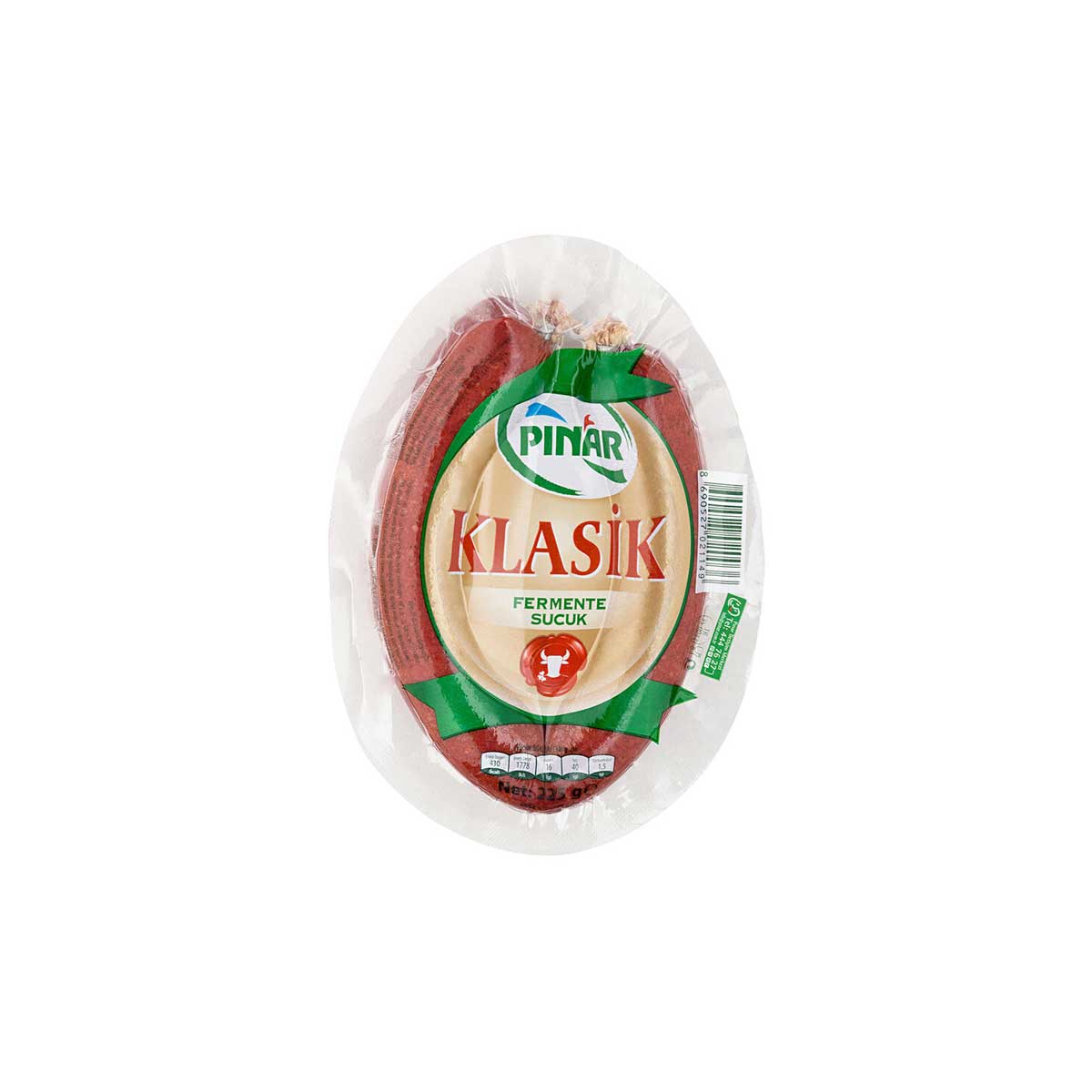 Pınar Klasik Kangal Sucuk 225 Gr